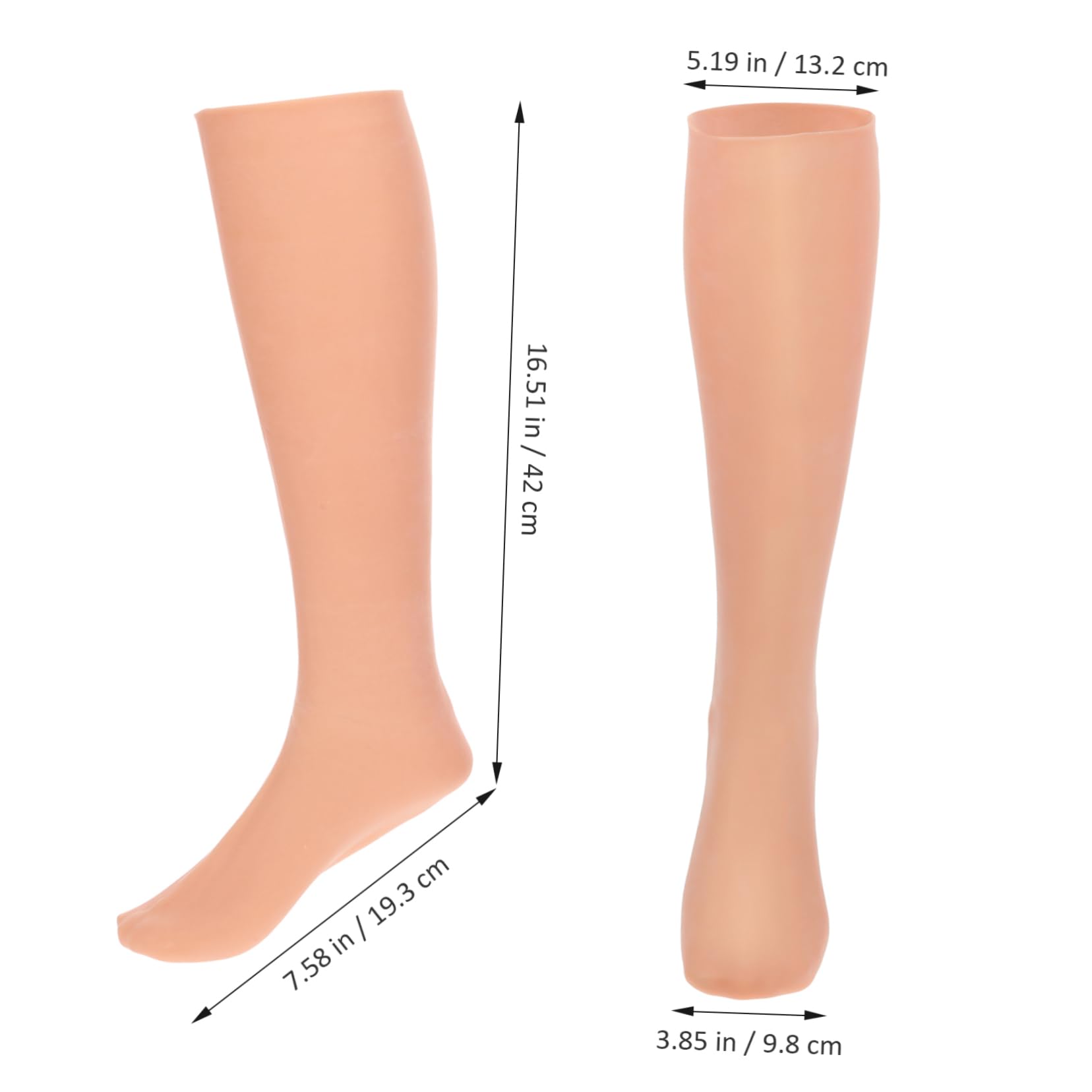 TOVINANNA 1Pair Moisturizing Socks for Cracked Feet Long Foot for Softening Dry Skin for Night Use with Skin Care Products Comfortable and Repairing Design for All Ages