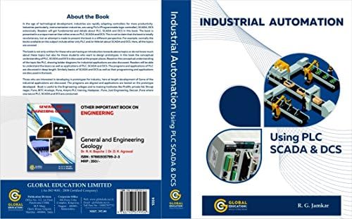 Industrial Automation Using PLC SCADA & DCS | PLC and SCADA Book | | Engineering Book | (1004)