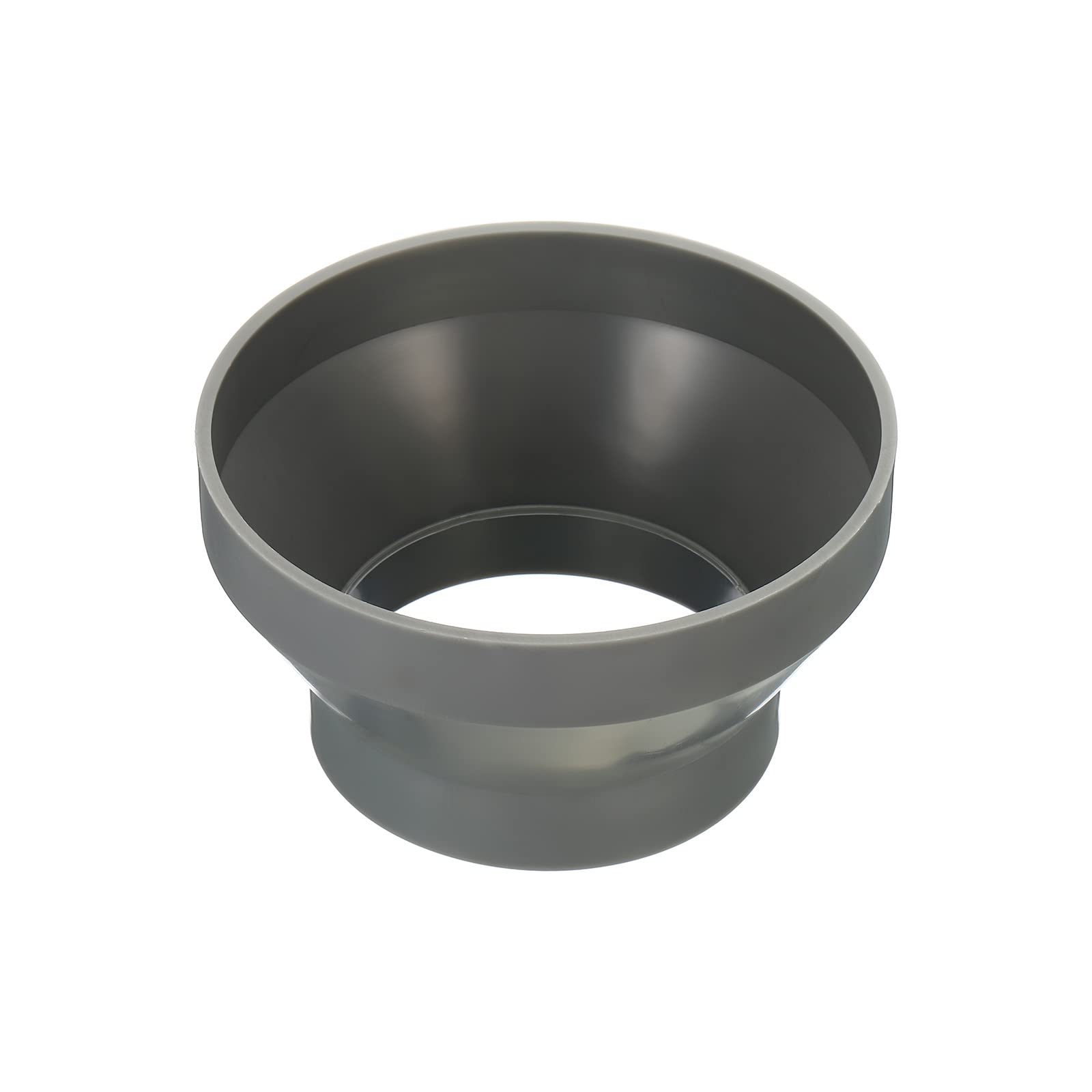 PATIKIL 6" to 4" Duct Reducer Connector, Heating Cooling Ventilation Tube Fire-Resistant Increaser Adapter Pipe Fitting for Vent System, Grey 160x110 mm ID - Image 3