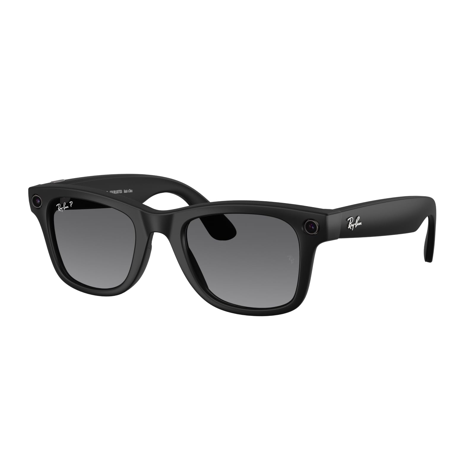 Ray-Ban Meta - Smart Glasses - Rectangle Square - Matte Black - Polarized
