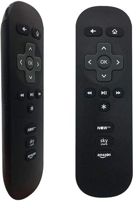 Replacement Remote Control for Now TV Boxes & Roku 1/2/3/4 (NOT FOR NOW TV SMART STICK)