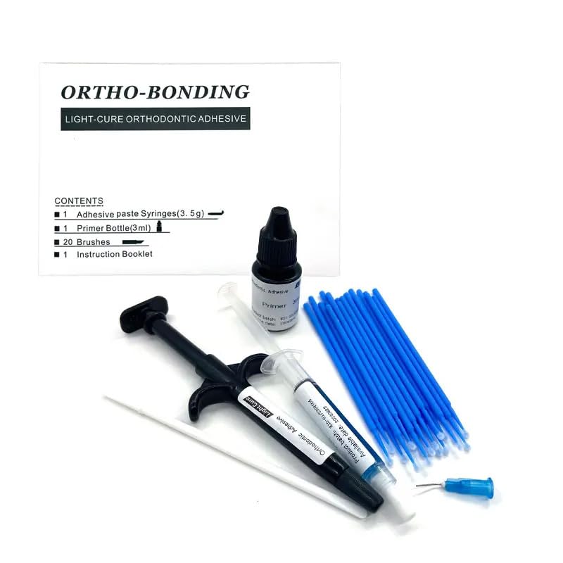 Mini Dental Orthodontic Bracket Adhesive Teeth Enamel Curing Bonding Glue Cure Resin Soft Gel Dentistry Materials Dentist