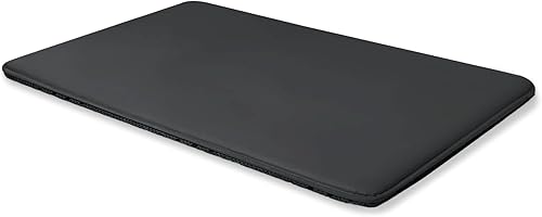 Miniatura 11 de Cama para perros pequeños para jaula de espuma de alta resistencia para perros medianos, lavable, antideslizante, 23 x 17 pulgadas, gris oscuro