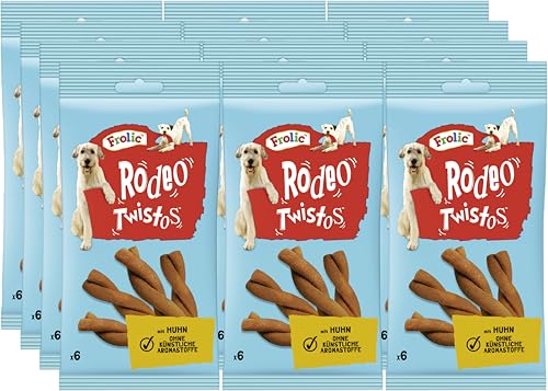 FROLIC™ Rodeo™ TWISTOS™ Beutel Huhn 12 x 6 Stück