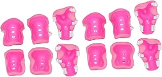 BESPORTBLE 2 Conjuntos De 6 Peças De Bicicletas Infantis + Bicicletas Infantis Bicicletas Para Adultos Joelheiras Infantis Bicicletas Infantis Cotoveleiras Equipamentos De Segurança