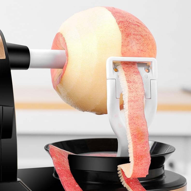 Obstschäler Mit Entkerner – Automatischer Schäler Für Äpfel, Birnen, Kartoffeln (hellgrün)