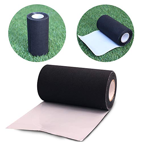 Image of Petgrow Artificial Grass Tape Self Adhesive Synthetic Turf Seaming Tape for Jointing Fixing Green Lawn Mat Rug,Connecting Fake Grass Carpet 6inch X 16.4feet(15CM X 5M)