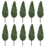 【Matériau durable】 Fabriqués en plastique de haute qualité, ces arbres sont robustes et durables. Ils résistent à une manipulation régulière et ne se cassent pas ou ne se déforment pas facilement, vous offrent un paysage fiable et durable pour votre chemin de fer.