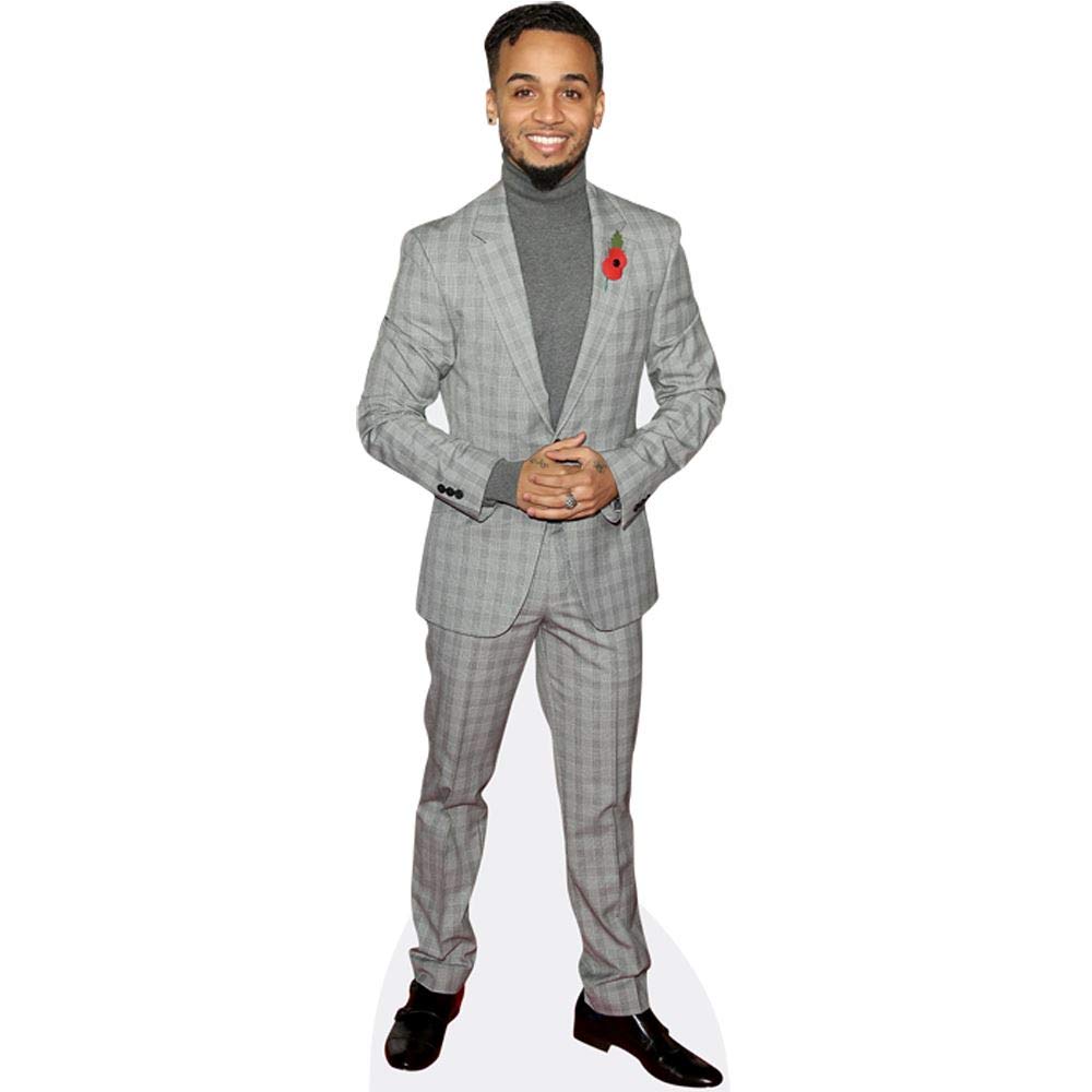 Aston Merrygold (Grey Suit) Mini Size Cutout