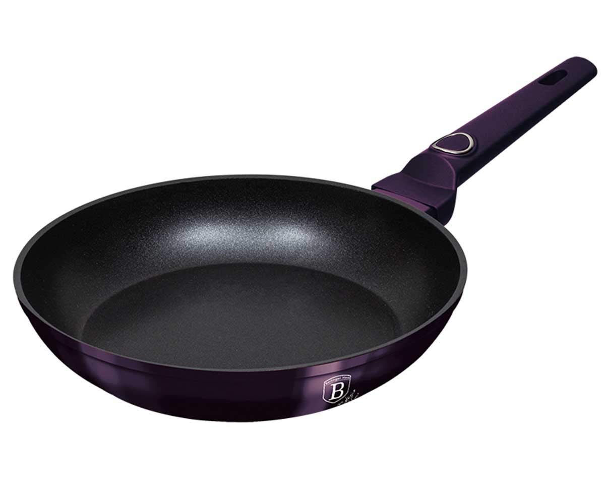 Berlinger HausFrypan Eclipse Collection BH/6626 Metallic Purple Shadow 28 cm 18/8 Stainless Steel