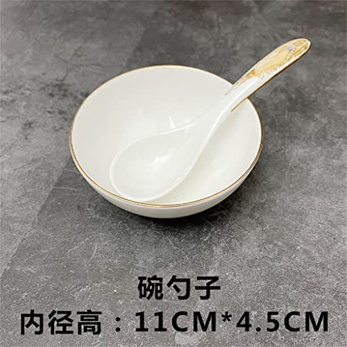 Service de table complet d'exception, assiette durable et décoration - 5