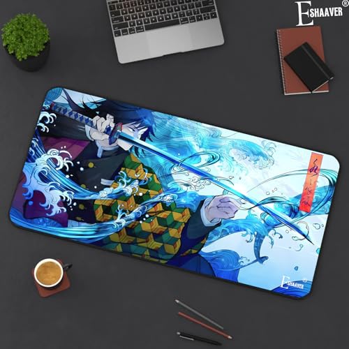 Image of Anime fearturing Large Arcade Gaming Mouse Pad, Extended Desktop Mat, 58 x 28 cm (DS 1)