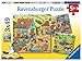 Produktbild Ravensburger Kinderpuzzle - 05078 Viel los auf dem Bauernhof - Puzzle für Kinder ab 5 Jahren, mit 3x49 Teilen