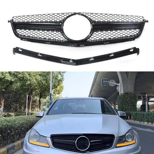 Calandres avant pour Mercedes W204 C63 AMG remplacement grille cassée 2012-2014