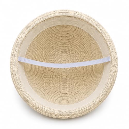 Image of VRITRAZ Baby Boy's and Girl's Kids Children Cute Printed Cartoon Gift Summer Fancy Dress Straw Fasion Hat Cap 1