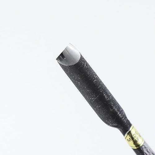 Miniatura 3 de Wazakura Cincel curvo para bonsái Jin de acero al carbono, 7.2 pulgadas (7.283 in), fabricado en Japón, herramienta de tallado de madera muerta,