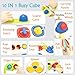 10-in-1 Montessori Busy Cube for Toddlers 1-3, Toddler Baby Learning Educational Toys Gifts for 9-18 Months & 2-5 Year Old Boys Girls, Fidget Busy Board Sensory Travel Toys for Children, Autism, ADHD