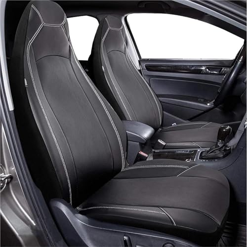 Housses de siège auto universelles en cuir imperméable pour ensemble complet de voiture - 2