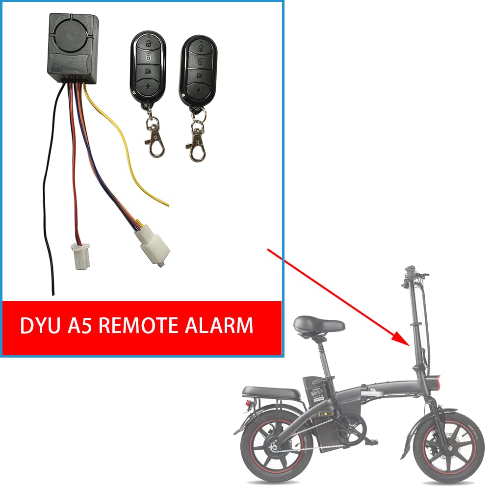 Alarme antivol à distance pour vélo électrique pliable DYU A5