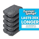 NON-SCRATCH CLEANING FOR EVERYDAY USE: Forever Sponges deliver effective cleaning power without scratching surfaces. Perfect for use in kitchens, bathrooms, and on a variety of surfaces. BUILT TO LAST: Designed with durability in mind, these sponges ...