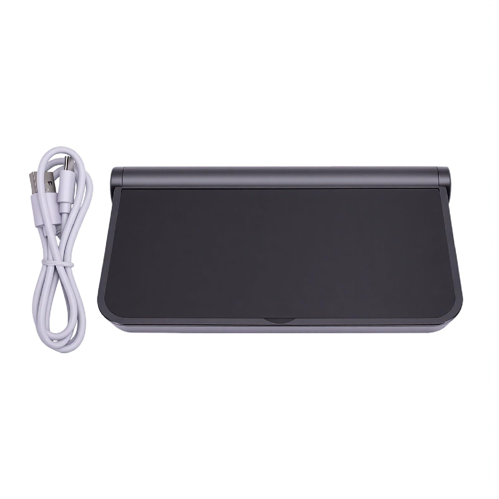 Cuifati Handy-Reinigungsbox, 15 W Schnelles Kabelloses Ladegerät für Smartphones Innerhalb von 7 Zoll, mit Schneller, Effektiver Reinigung (Black)