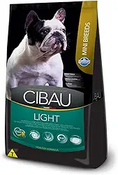 Cibau Light para Cães Adultos de Raças Mini e Pequenas Sabor Carne e Frango 3Kg