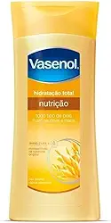 Vasenol Loção Desodorante Hidratação Total Nutrição Aveia Pura Frasco 400Ml
