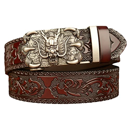 Ceinture à cliquet dragon homme résolvant les problèmes de taille