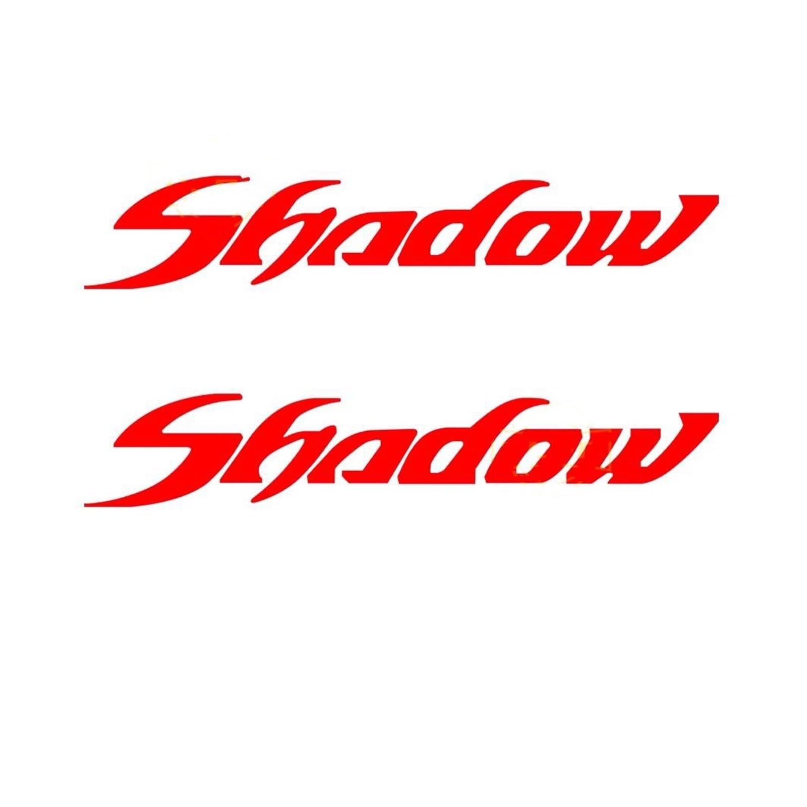 Motorcycle Stickers Waterproof Decal for Shadow 750 Accessories VT 125 600 VT125 VT600 VT750 VT1100 1800 VTX.(RED)