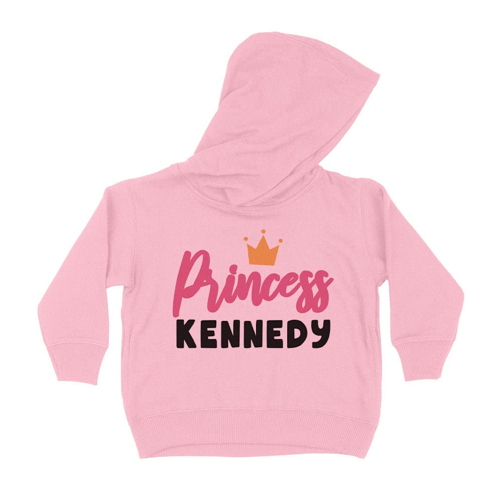 Princess Kennedy Kids Hoodie Sweatshirt Toddler 5T Light Pink