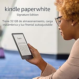 International Version – Kindle Paperwhite Signature Edition (32 GB) – With a 6.8″ display, wireless charging, and auto-adjusting front light – Without Lockscreen Ads – Black