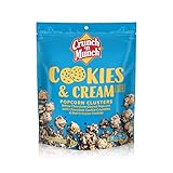 CRUNCH 'N MUNCH Cookies & Cream Flavored Popcorn Clusters, 5.5 oz.