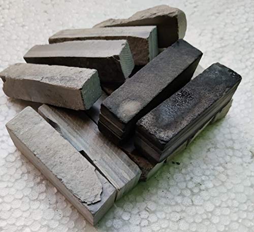 VRINDAVANBAZAAR.COM Black Shale Blocks- 1.5 kg