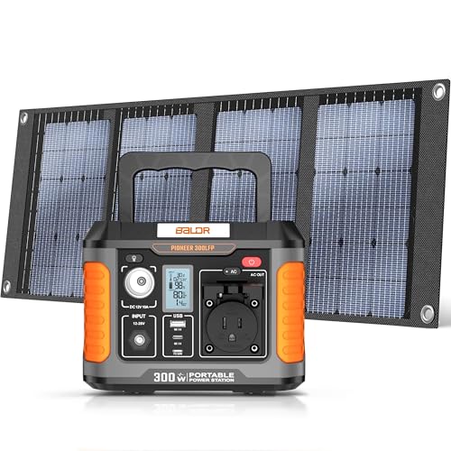 Amazon.co.jp: BALDR 177Wh ポータブル電源 小型 40W ソーラー