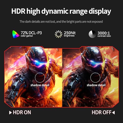 Image of 34inch Curved Monitor, WQHD (3440x1440) 180Hz Ultrawide Gaming Monitor, FreeSync /G-Sync Compatible,1ms,1500R, Support 2 HDMI & 2 DP, Equipped with LED Backlight VESA Mount(R34V Horizon)