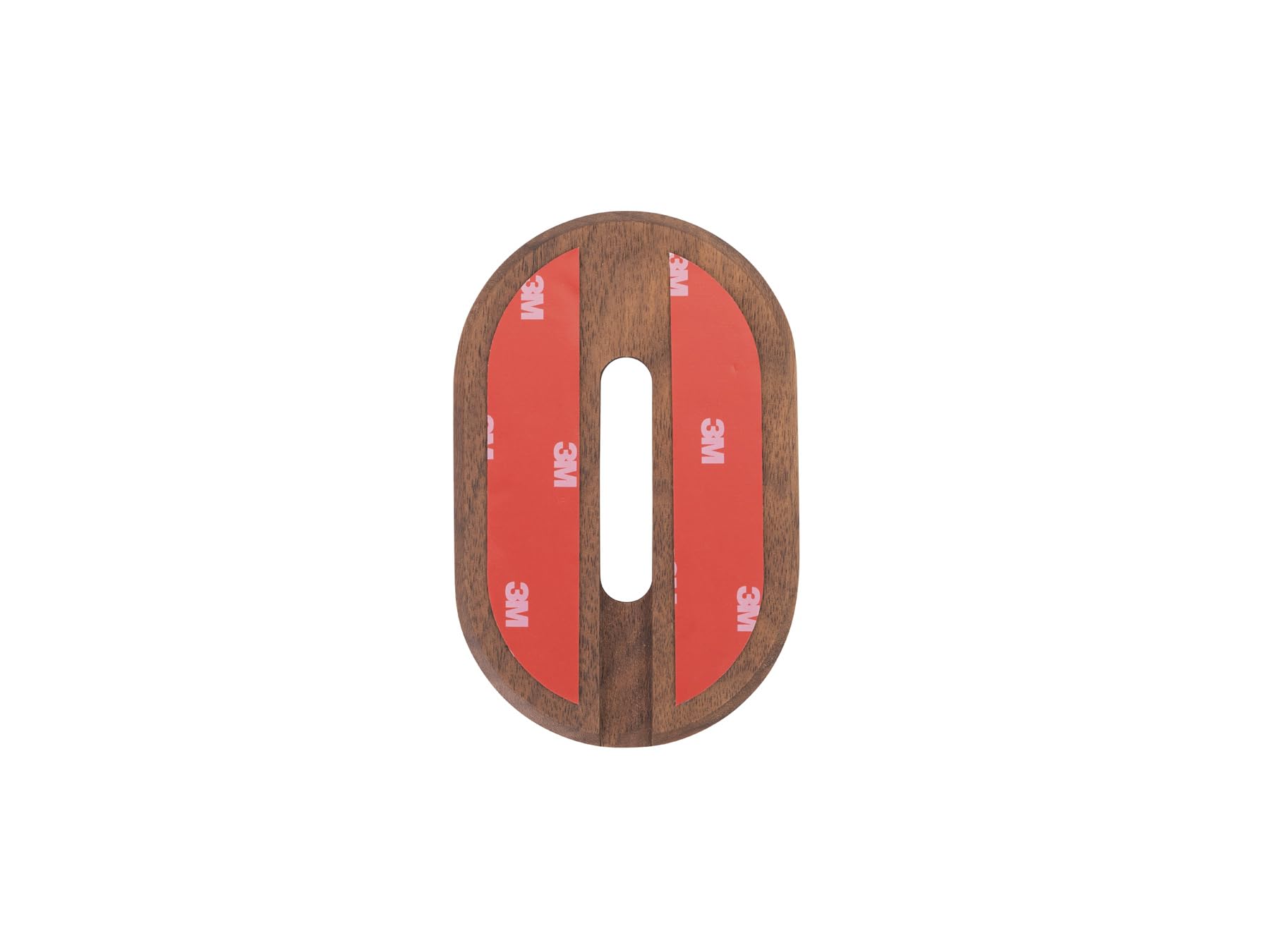 Oakywood Supporto da parete per telefono e iPhone - in Legno Lavorato a Mano - Compatibile con MagSafe e iPhone 12-16 - 8x12,3x1,5 cm/3,2x4,8x0,6' - Noce