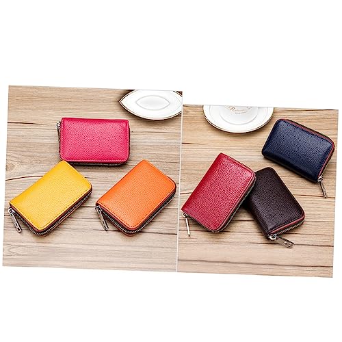 NOLITOY Men's Business Wallet Multi-functional Clutch Bag with Zipper Large Capacity Coin Purse Credit Holder Royal Id and Cards2