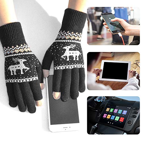 Luvas, Andoer 1 par de luvas de inverno luvas térmicas Luvas quentes ao ar livre para tela de toque