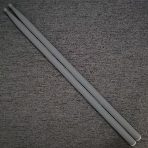 1 par de baquetas para batería 5A de fibra de carbono, para principiantes y estudiantes miniatura 4