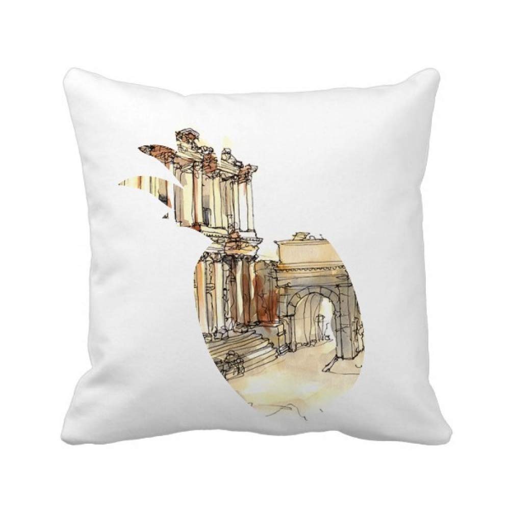 Coussin Izmir motif Turquie imprimé haut de gamme finition soignée