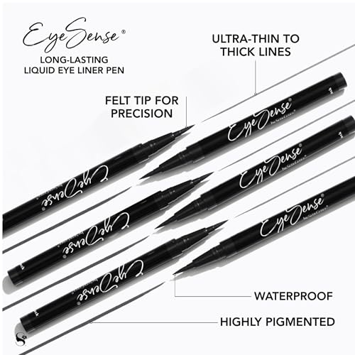 Delineador líquido de larga duración EyeSense Negro miniatura 5