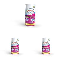 Brawn Acciuffapolvere HQ Rotolo con Panni Pretagliati per Scope Standard e Scope Maxi, Tessuto in Texture 3D ad Alto Spessore con Maggiore Potere Elettrostatico, Rotolo da 50 Panni Pretagliati