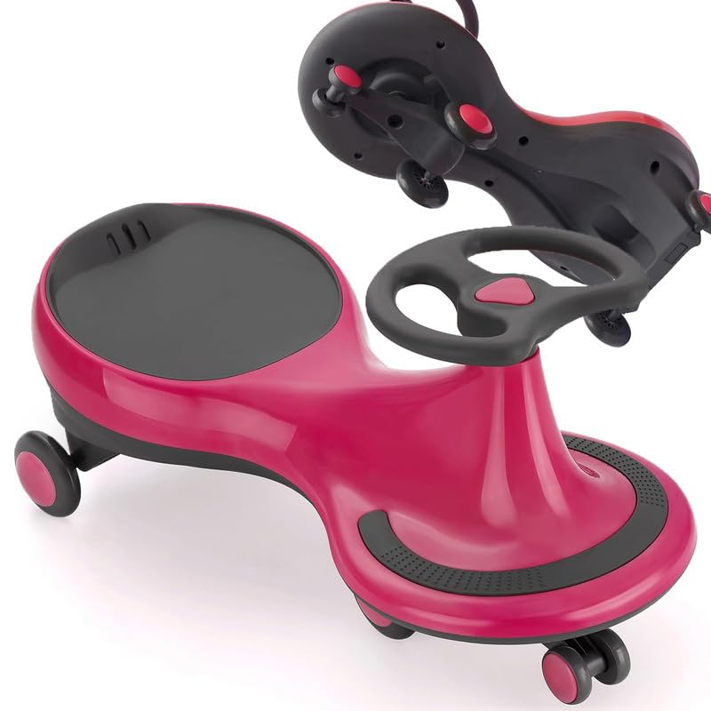 Image of JoyRide Magic /Swing Car Ride On for Kids Pink