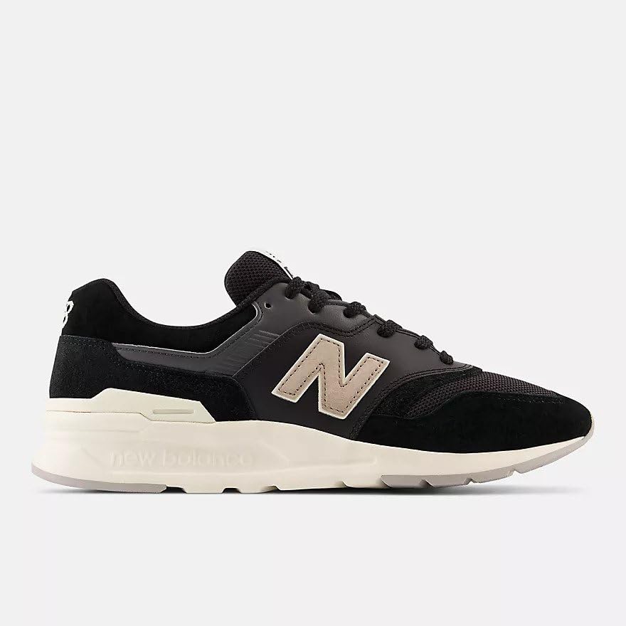 Image of New Balance Men's 997H V1 Sneaker, Black /Driftwood, 5 M