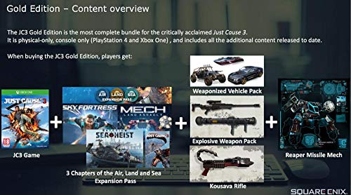 Just Cause 3 - édition gold