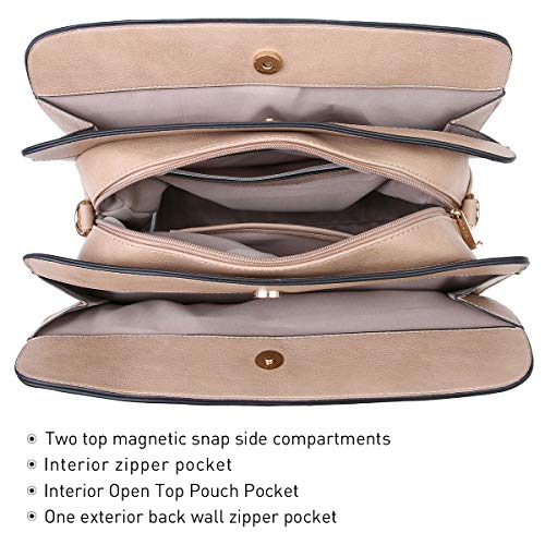dasein patent leather zip around backpack with front pocket DASEIN: Large Size You dont have to Kitchen Accessories 🎣 From rods & Seat Color:Silver