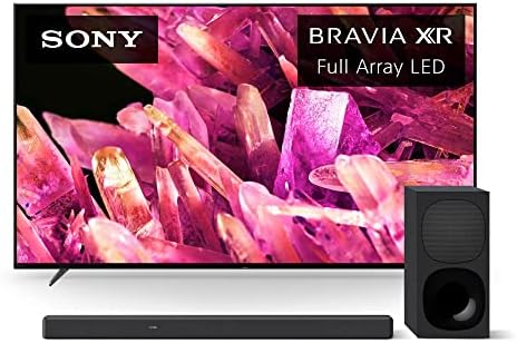 Sony 75 Inch 4K Ultra HD TV X90K Series: BRAVIA XR Full Array LED Smart Google TV, XR75X90K- 2022 Model w/HT-G700: 3.1CH Dolby Atmos/DTS:X Soundbar with Bluetooth Technology