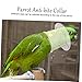 Happyyami Parrot Necklace Bird Bite Collar Collar Bird Supplies Material Selection