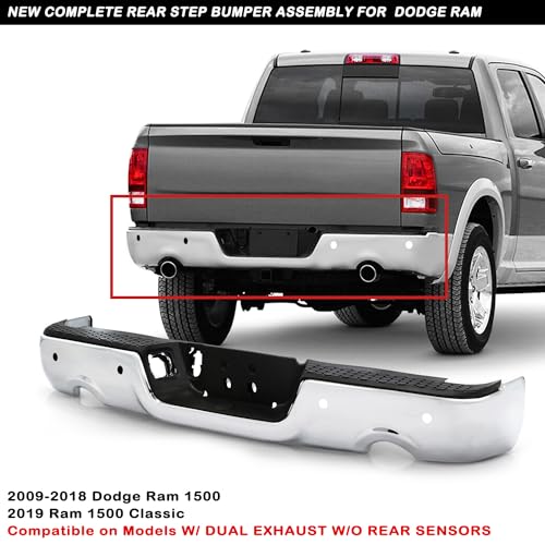 image for JSBOYAT (with Sensor Holes & with Dual Exhaust) Rear Back Bumper Assem