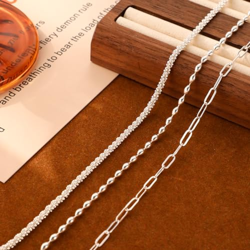 image for MIDEEO Gold/Silver Ankle Bracelets for Women,14K Gold Anklets for Wome